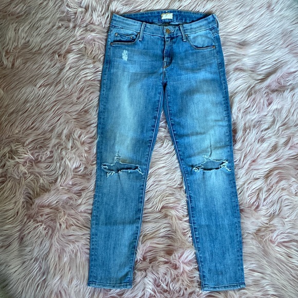 MOTHER Jeans | The Looker Crop Sz 26 - Picture 2 of 11
